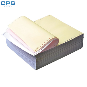 Bulk OEM Custom High Sensitivity <b>Carbonless</b> <b>Paper</b> Roll 50gsm 55gsm NCR <b>Paper</b> Continuous Business <b>Paper</b> Unit - Product Image 1