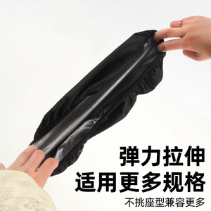 Housse de siège de vélo universelle Bai Mao, protection contre la pluie, pour vélo de route, tissu Oxford noir - Product Image 3