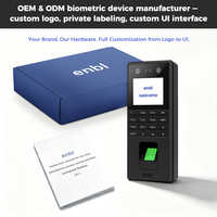 ZDM22 Ofis Binası Giriş Güvenlik Projeleri için Avuç İçi Damar, RFID Kart, Şifre Özellikli Yüz Tanıma Erişim Kontrol Terminali