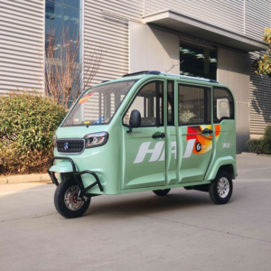 Haibao ใหม่รถตุ๊กตุ๊กไฟฟ้ารถสามล้อไฟฟ้าพร้อมห้องโดยสาร 3 ล้อ e-Rickshaw รับผู้โดยสารได้มากที่สุด 5-6 คน - Product Image 1