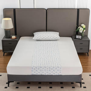 병원 및 가정용 환기가 가능한 접지 플랫 시트 용 통기성 침대 시트 - Product Image 3