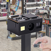 Raspberry PI Kiosk Módulo de escáner de código QR USB/RS232 1D/2D Fuente de luz LED Interfaz Com Lector de código QR 2D en stock