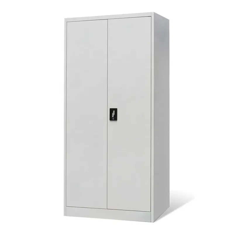 Offre Spéciale armoires de rangement de bureau en métal avec Double porte armoire de conception moderne armoire à fichiers en métal armoire en fer armoire à casiers