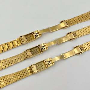 Caja de Reloj de Acero Inoxidable de 40 mm, Juego de Correa Dorada Completa, Caja Trasera Transparente, Cristal de Zafiro Resistente al Agua, Movimiento NH34/NH35 - Product Image 5