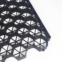 Grille de plantation d'herbe en nid d'abeille en plastique HDPE personnalisé pour parking extérieur Renforcement de la voie d'incendie Renforcement du terrassement ignifuge