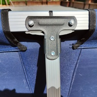 Lit de camping pliable modulaire léger en aluminium avec couleur personnalisée - Design moderne pour une utilisation en extérieur