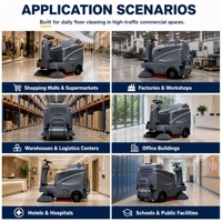 Promotion : Balayeuse robotisée industrielle électrique pour sols, routes et rues, machine de lavage de sol extérieur