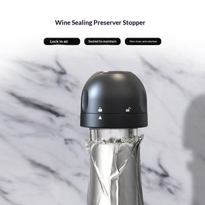 <span class=keywords><strong>Bouchon</strong></span> de bouteille de <span class=keywords><strong>vin</strong></span> rouge en alliage personnalisé, mini-<span class=keywords><strong>bouchon</strong></span> à tirer, conception scellée avec <span class=keywords><strong>bouchon</strong></span> sous vide préservant la fraîcheur, modèle pour usage domestique - Product Image 2