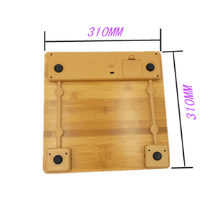 Bilancia Domestica BSCI 200kg con Piattaforma in Bambù Naturale, Bilancia Digitale per Peso Corporeo con Display LED, Prezzo Conveniente di Fabbrica - Product Image 3