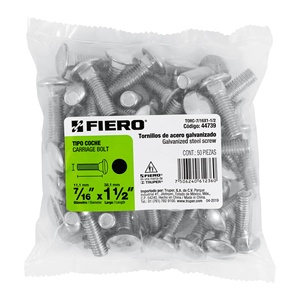 Fiero TORC-7/16X1-1/2 sacco 50 bulloni a vite 7/16 'X 1-1/2' tipo accessorio auto - Product Image 1