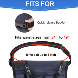 <span class=keywords><strong>Borsa</strong></span> da Cintura per <span class=keywords><strong>Infermieri</strong></span> con Design OEM, Organizzatore per Forniture Infermieristiche con Logo, Marsupio Porta Stetoscopio in Nylon Resistente - Product Image 5