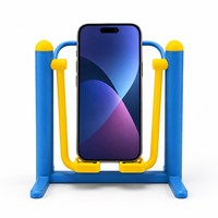 Support de téléphone créatif Mini Gym imprimé en 3D, décoration de bureau, support de téléphone paresseux mignon, équipement de fitness, support d'affichage de jouets