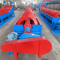 Séparateur spiralé pour le traitement des minerais, machine à laver le sable à vis
