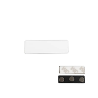 Offre Spéciale feuille d'aluminium de sublimation badge magnétique personnalisé