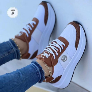 <span class=keywords><strong>Scarpe</strong></span> Casual da <span class=keywords><strong>Donna</strong></span> Nuove Sneakers con Zeppa e Piattaforma in Rete Grande per Esterni Modello QS112A163 - Product Image 1