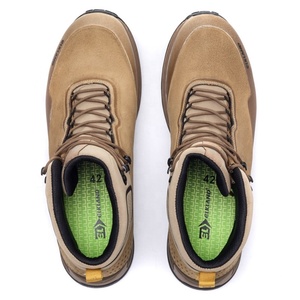 Elkland Men's Waterproof Suede Hiking <b>Boots</b>-Winter Casual Outdoor Trekking Shoes with Rubber Outsole Slip Resistant & Breathable - Product Image 1