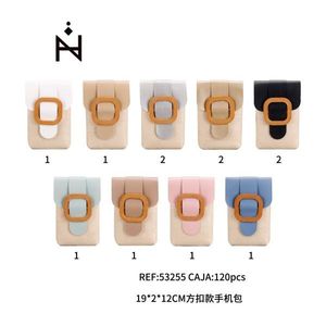 Borsa per telefono con fibbia quadrata 19x2x12 cm per telefoni cellulari - Product Image 3