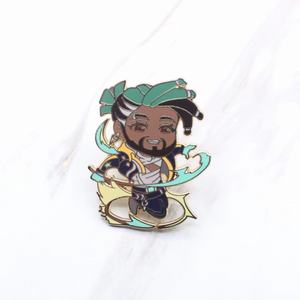 En gros de haute qualité Animal League of Legends dessin animé broche en métal épingles à chapeau Anime Badge personnalisé paillettes émail broche pour chapeau - Product Image 5