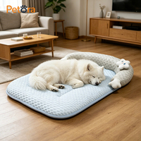 Petora - Produits et accessoires pour animaux de compagnie portables de luxe - Coussin pour chien en tissu doux - Lits pour chiens et chats