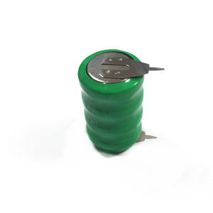 Batterie bouton rechargeable NiMH 1.2V 2.4V 3.6V 4.8V 6V 7.2V 8.4V 9.6V 10.8V 12V 80mAh 80H Ni-MH Piles bouton - Product Image 4