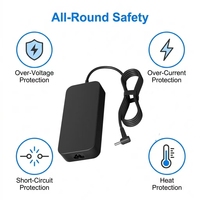 Chargeur secteur pour ordinateur portable 150W 19.5V 7.7A DC 4.5 3.0mm ovale mince compatible avec ASUS TUF505DT FX705G A505GT FX505GE adaptateur pour ordinateur portable de jeu