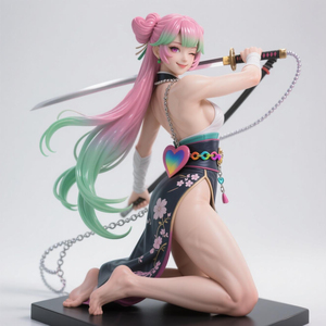 Aangepaste Pvc Cartoon Anime Meisje Actie Figuur Kunst Standbeeld Model Speelgoed Beeldje