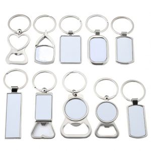 Wholesale Factory Customized Logo <b>Key</b> Chain <b>Blank</b> Engraving Brand Custom Stainless Steel Metal Round Keychain Promotion - Product Image 2