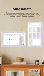 Vente en gros d'appareils interactifs contrôlables par application, écran tactile 10,1 pouces, partage de photos en famille, calendrier numérique - Product Image 5