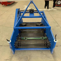 Machine de récolte de racines d'herbes à grande largeur pour tracteur agricole