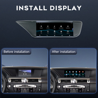 Autoradio Android 14 12,3 pouces 680 Cpu avec CarPlay et Android Auto pour Lexus 300 ES 350H 2013-2022