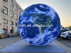 Pianeta gonfiabile gigante dell'aerostato della terra del globo gonfiabile della terra per la decorazione - Product Image 2