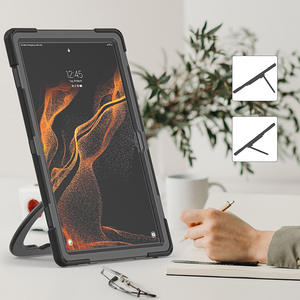 Robuste heavy duty case pour <span class=keywords><strong>Samsung</strong></span> Galaxy Tab S8 ultra <span class=keywords><strong>SM</strong></span>-<span class=keywords><strong>X900</strong></span> <span class=keywords><strong>SM</strong></span>-X906 14.6 pouces avec 360 mains Grip bandoulière - Product Image 6