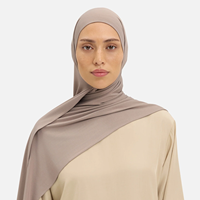 Nouvelle Collection 2026 Hijab en Jersey de Bambou avec Logo Personnalisé Imprimé OEM ODM pour la Mode Féminine Musulmane