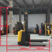 Gerbeur électrique à jambes articulées JG1.5Ton 2 Ton pour la manutention de marchandises générales et les opérations et le stockage en entrepôt moderne CE