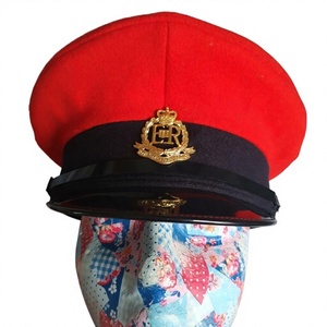 This is an obsolete British Royal peaked cap with a Queen's Crown (QC) badge - Product Image 1