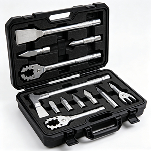 Kit di Attrezzi Manuali per Soccorso Pesante, Set di Utensili Idraulici Tattici per Ingresso Forzato per Emergenze Antincendio e <span class=keywords><strong>Terremoto</strong></span> - Product Image 1