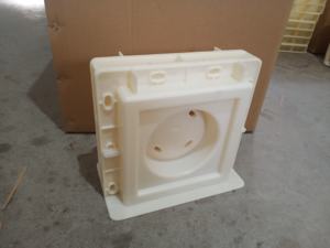 2025 New Breeze Block Mold Design Factory Venta al por mayor Molde de plástico para construcción de villas tamaño 20*20*10cm - Product Image 2