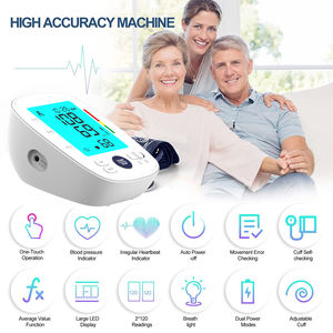 Top Nieuwkomers Hartslagmeter Bloeddrukmeter Arm Medische Bp-Machine - Product Image 4