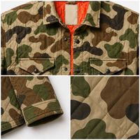 Veste chemise matelassée à carreaux écossais pour homme, doublée, rembourrée, pour l'hiver, vêtements décontractés d'extérieur