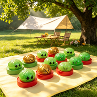 Jouet sensoriel anti-stress en forme de boulette style Grinch pour Halloween, en TPR, à rebond lent, pour les 14 ans et plus