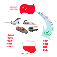 Günstigster DDP-Seefrachtversand von China nach Polen FBA FCL LCL Hafen-zu-Hafen Tür-zu-Tür Seefracht nach Europa
