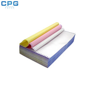 Feuilles de papier autocopiant multi-parties A4, 2 plis, avec revêtement supérieur, pour bordereaux de livraison, vente en gros usine - Product Image 1