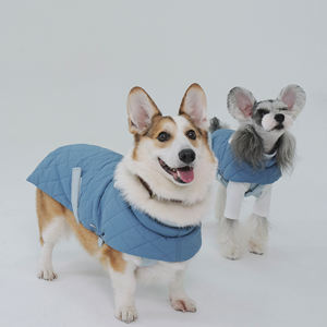 Abrigo de Invierno para Mascotas Dafeel, Impermeable, Reflectante, de Algodón Grueso, Ropa para Perros Corgi, Estilo Clásico Sólido, Artículos para Mascotas - Product Image 2