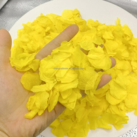 Kelopak Bunga Hydrangea Putih Murni Berkualitas Tinggi 1kg/kantong, Kelopak Bunga Hydrangea Pink Biodegradable Untuk Konfeti Pernikahan
