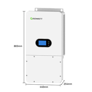 Système solaire hybride monophasé Growatt 10kW 8kW basse tension SPH/SPM 8000-10000TL-HU 3MPPT pour la maison - Product Image 4