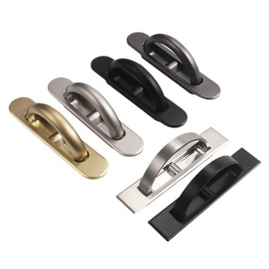 Tatami Concealed Cabinet Door Handle Zinc Alloy Rectangle Minimalist Easy Installation - Product Image 2
