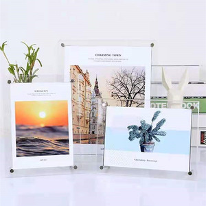 Rõ Ràng Khung Ảnh Acrylic, Miễn Phí Đứng Khung Hình Giấy Chứng Nhận Đăng Poster Chủ Dọc Hoặc Ngang - Product Image 1