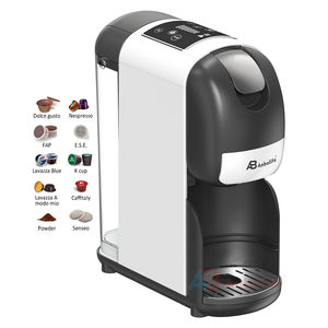 Anbo 6 en 1 Multi-Cápsula Digital Touch Control Expresso <span class=keywords><strong>Cafetera</strong></span> Profesional Cápsula <span class=keywords><strong>Cafetera</strong></span> con tanque de <span class=keywords><strong>leche</strong></span> - Product Image 6