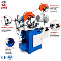 Machine de découpe pneumatique pour tubes en acier inoxydable 315, coupe sans bavure, coupe à 45 degrés, semi-automatique pour tubes en acier