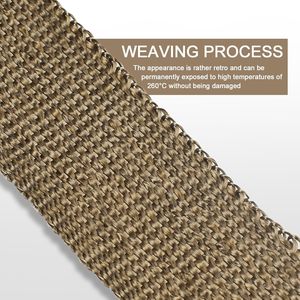 Universial titanyum araba motosiklet egzoz manifoldu aşağı boru titanyum egzoz isı Wrap kiti LR teknolojisi ile - Product Image 6